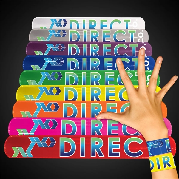 8 3/4" slap bracelet offered in a variety of colors.... from ASI 42016 Brighter Promotions Inc / Chemical Light™ Liquid Light