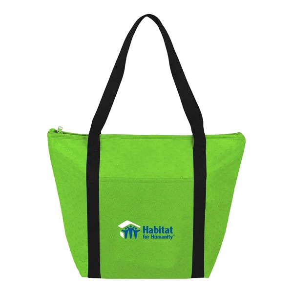 Wide Zipper Cooler Tote Bag... from ASI 31517 Admart Products / Admart Line