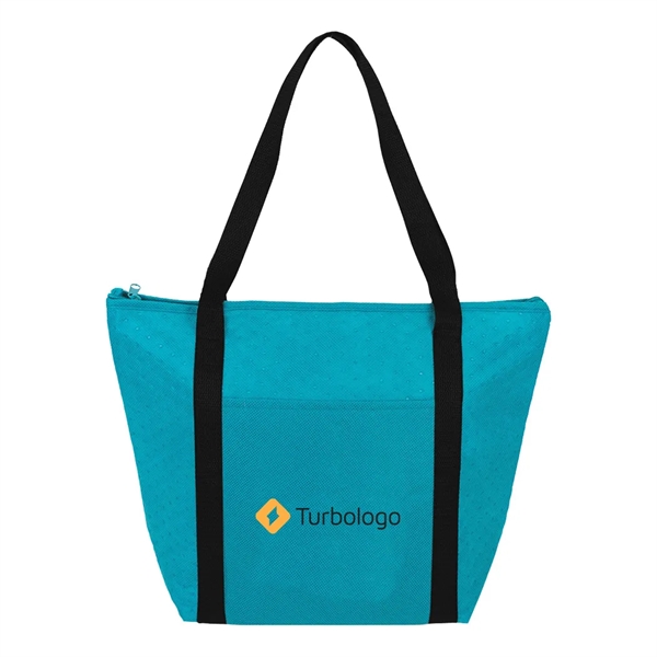 Wide Zipper Cooler Tote Bag... from ASI 31517 Admart Products / Admart Line