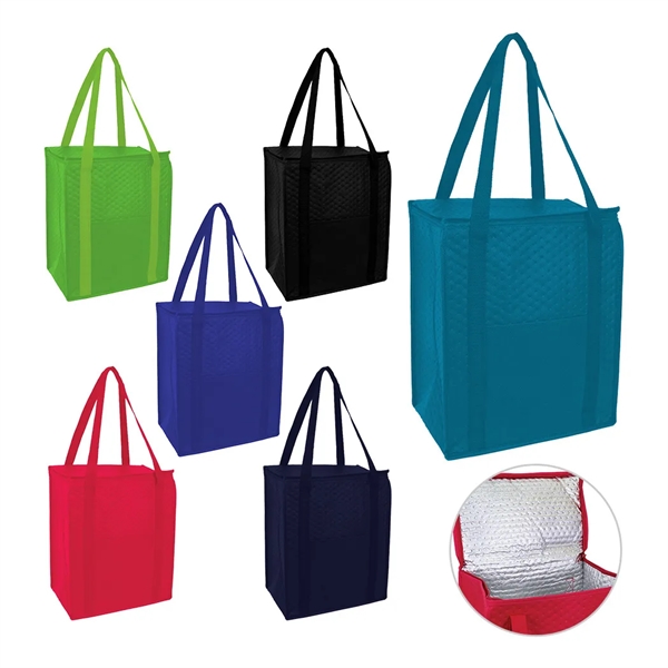 Jumbo Cooler Zipper Tote Bag... from ASI 31517 Admart Products / Admart Line