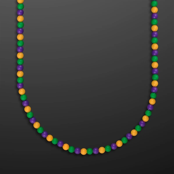 Breakaway Beads for Mardi Gras (NON-Light Up); Blank Pricing... from ASI 34194 ALightPromos