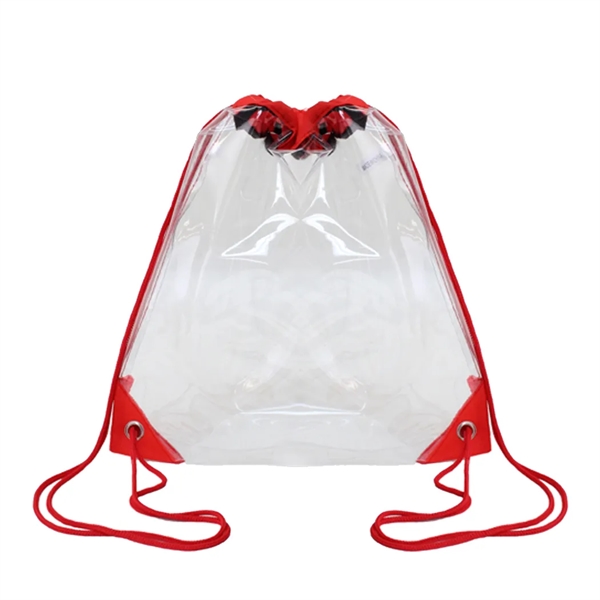 Color Trim Vinyl Drawstring Backpack... from ASI 31517 Admart Products