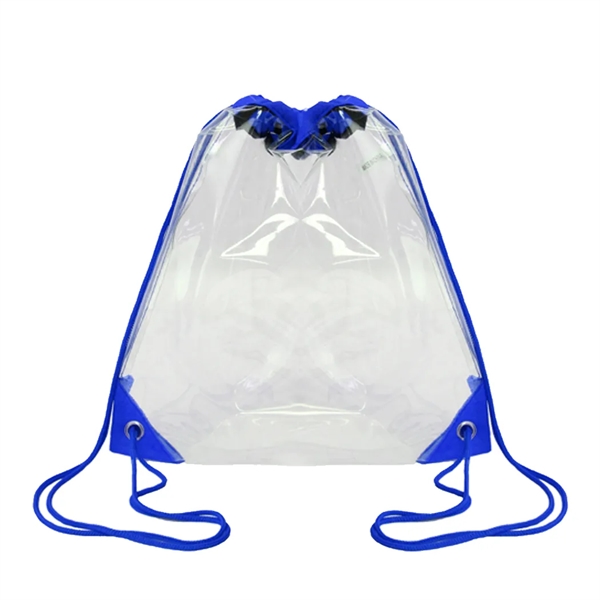 Color Trim Vinyl Drawstring Backpack... from ASI 31517 Admart Products