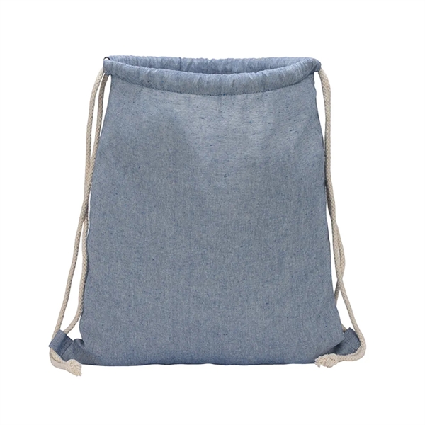 Recycled Cotton Drawstring Backpack... from ASI 31517 Admart Products / Admart Line