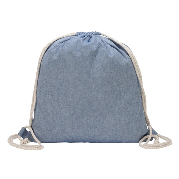 Recycled Cotton Drawstring Backpack... from ASI 31517 Admart Products / Admart Line