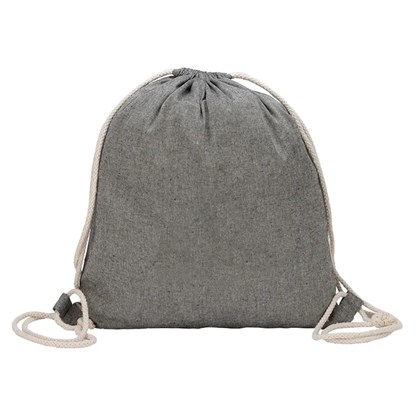 Recycled Cotton Drawstring Backpack... from ASI 31517 Admart Products / Admart Line
