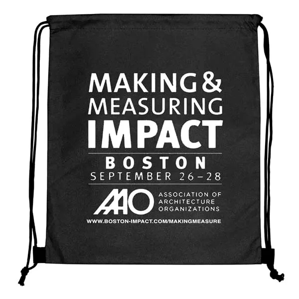 13" x 16" non-woven polypropylene drawstring cinch backpack.... from ASI 62660 Innovation Line