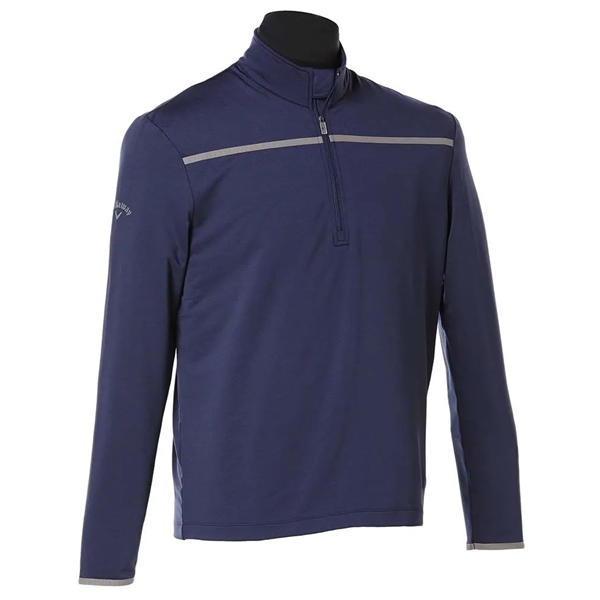 1/4 Zip Mock Pullover with 5.3 oz. French Terry Knit Fabric.... from ASI 38120 Ball Pro / Diversified Quality Kitchenware