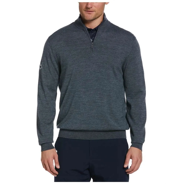 Men's 1/4 Merino Sweater. Thermal fabric provides an extra layer of... from ASI 38120 Ball Pro / Diversified Quality Kitchenware