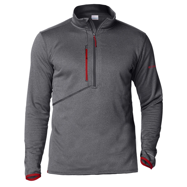 Half Zip Fleece. Comfort Stretch. Zippered Chest Pocket.... from ASI 38120 Ball Pro / Diversified Quality Kitchenware / Branded Apparel Designs
