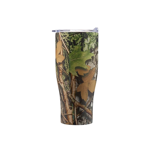 27 oz. Double wall vacuum insulated stainless steel tumbler with lid... from ASI 37218 Athena Promo (tm)