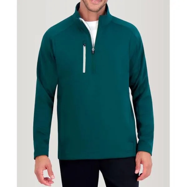 Zero Restriction men's Z500 quarter-zip pullover soft with functional trims.... from ASI 38120 Ball Pro / Diversified Quality Kitchenware