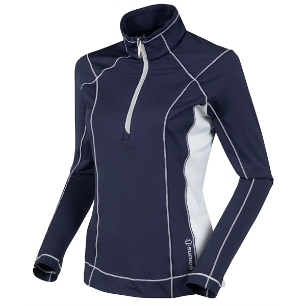 Women's "Anna" Quarter-Zip Pullover.... from ASI 38120 Ball Pro / Diversified Quality Kitchenware / Branded Apparel Designs