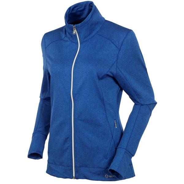 Women's "Elena" Lightweight Thermal Stretch Full-Zip.... from ASI 38120 Ball Pro / Diversified Quality Kitchenware / Branded Apparel Designs