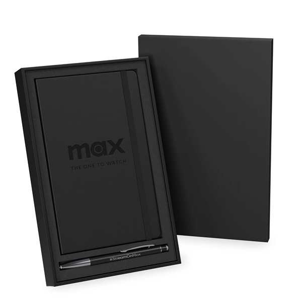 Kit includesbr/ST4143/ST4157 - Neoskin Hard Cover Journalbr/I154 Top Notch Ballpoint Pen/Stylusbr/P514... from ASI 88660 Spector & Co.