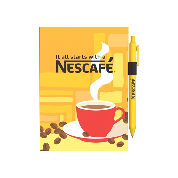 Kit includesbr/SC105 Perfect Bound Jounralbr/G1282 Alix Ballpoint Penbr/SC900 Pen loopPACKAGING ... from ASI 88660 Spector & Co.