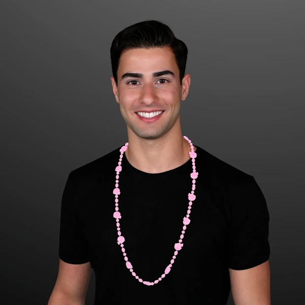 Football Head Party Bead Necklaces; Blank Pricing... from ASI 34194 ALightPromos