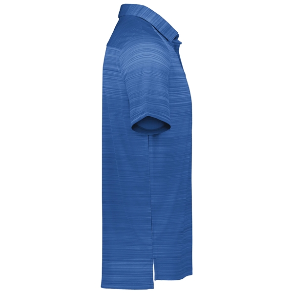 Pursuit Polo with 100% polyester interlock textured knit and tonal stripe... from ASI 37461 Augusta Sportswear