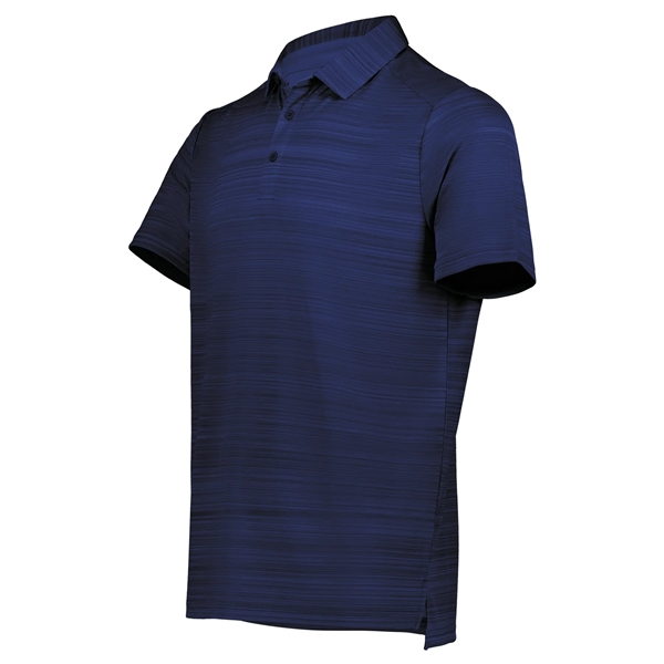 Pursuit Polo with 100% polyester interlock textured knit and tonal stripe... from ASI 37461 Augusta Sportswear