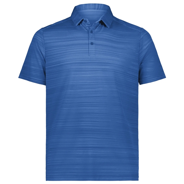 Pursuit Polo with 100% polyester interlock textured knit and tonal stripe... from ASI 37461 Augusta Sportswear