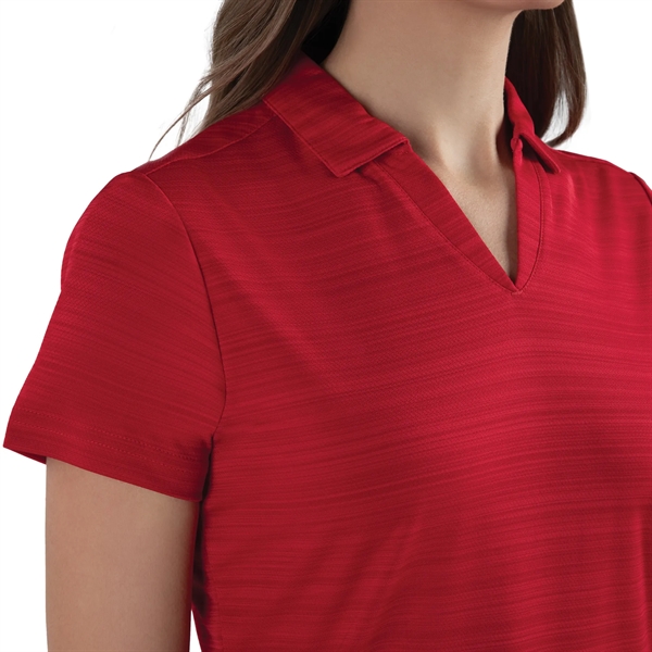 Ladies Pursuit Polo with 100% polyester interlock textured knit and tonal... from ASI 37461 Augusta Sportswear