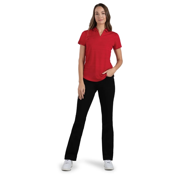 Ladies Pursuit Polo with 100% polyester interlock textured knit and tonal... from ASI 37461 Augusta Sportswear