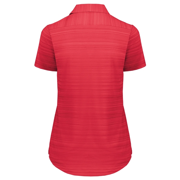 Ladies Pursuit Polo with 100% polyester interlock textured knit and tonal... from ASI 37461 Augusta Sportswear
