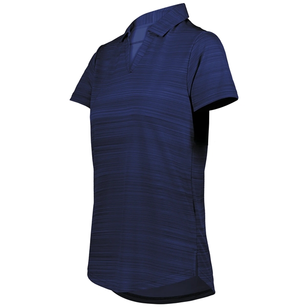 Ladies Pursuit Polo with 100% polyester interlock textured knit and tonal... from ASI 37461 Augusta Sportswear