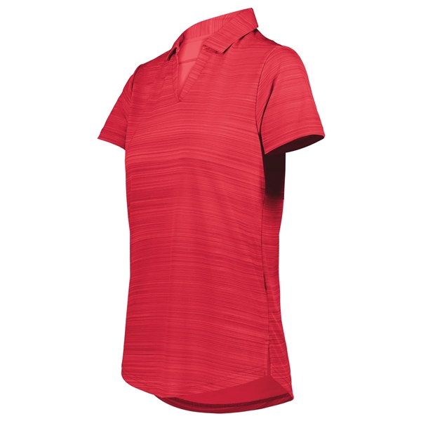 Ladies Pursuit Polo with 100% polyester interlock textured knit and tonal... from ASI 37461 Augusta Sportswear