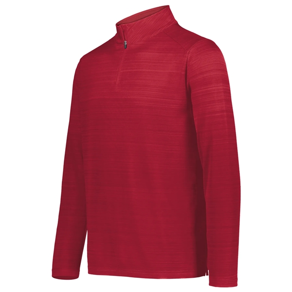 Pursuit 1/2 Zip Pullover with 100% polyester interlock textured knit and... from ASI 37461 Augusta Sportswear