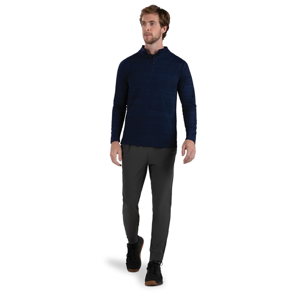 Pursuit 1/2 Zip Pullover with 100% polyester interlock textured knit and... from ASI 37461 Augusta Sportswear