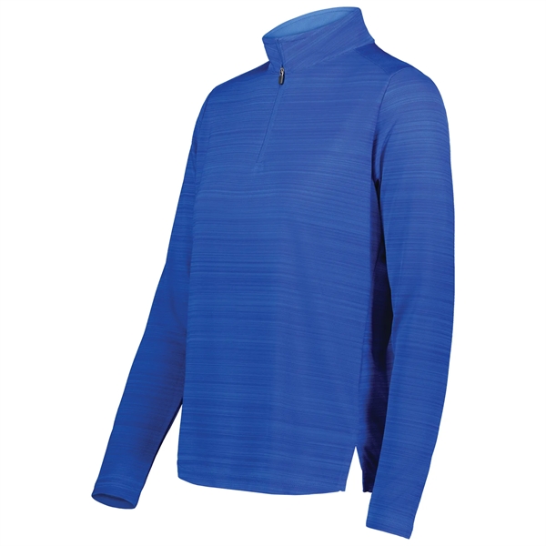 Ladies Pursuit 1/2 Zip Pullover with 100% polyester interlock textured knit... from ASI 37461 Augusta Sportswear