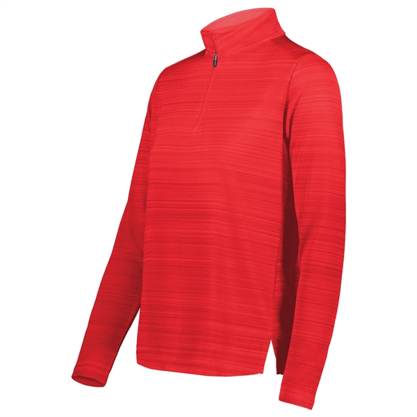 Ladies Pursuit 1/2 Zip Pullover with 100% polyester interlock textured knit... from ASI 37461 Augusta Sportswear