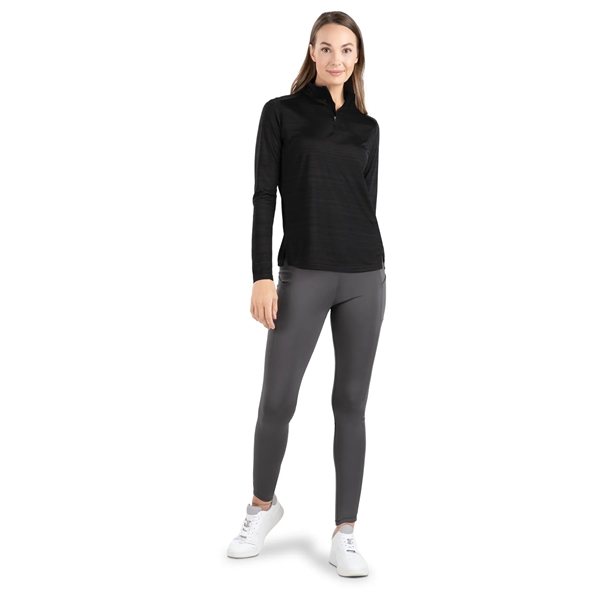 Ladies Pursuit 1/2 Zip Pullover with 100% polyester interlock textured knit... from ASI 37461 Augusta Sportswear