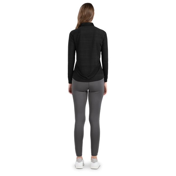 Ladies Pursuit 1/2 Zip Pullover with 100% polyester interlock textured knit... from ASI 37461 Augusta Sportswear