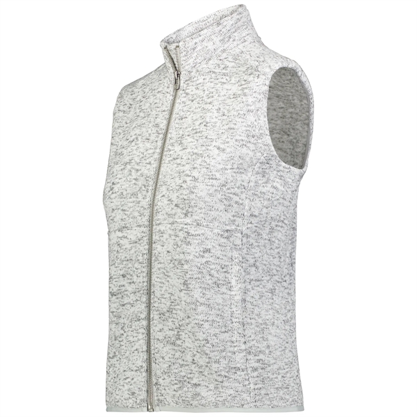 Ladies Alpine Sweater Fleece Vest with recycled polyester.... from ASI 37461 Augusta Sportswear / Holloway Sportswear