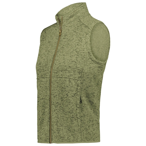 Ladies Alpine Sweater Fleece Vest with recycled polyester.... from ASI 37461 Augusta Sportswear / Holloway Sportswear