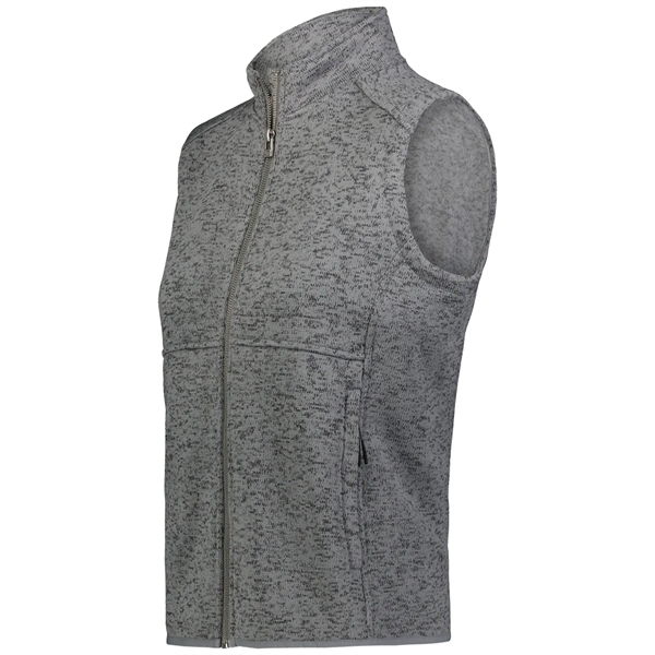 Ladies Alpine Sweater Fleece Vest with recycled polyester.... from ASI 37461 Augusta Sportswear / Holloway Sportswear