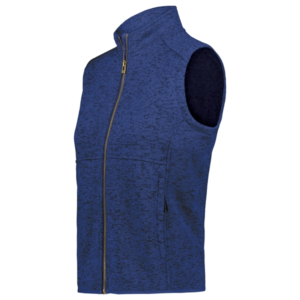 Ladies Alpine Sweater Fleece Vest with recycled polyester.... from ASI 37461 Augusta Sportswear / Holloway Sportswear
