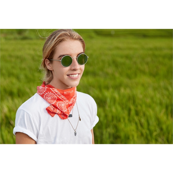 Custom screen printed cotton bandanna!... from ASI 30250 AZX Sport USA