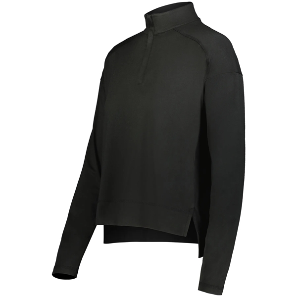 Ladies Ventura 1/4 Zip Pullover with recycled polyester.... from ASI 37461 Augusta Sportswear / Holloway Sportswear