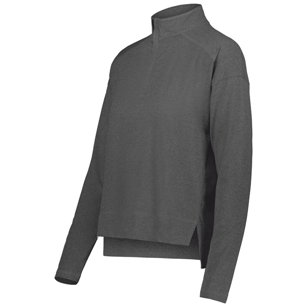 Ladies Ventura 1/4 Zip Pullover with recycled polyester.... from ASI 37461 Augusta Sportswear / Holloway Sportswear