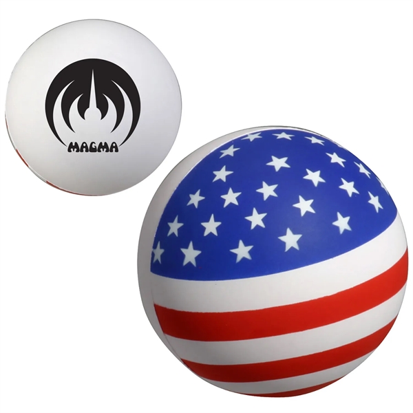 American Flag Stress Ball... from ASI 57956 Graphco line