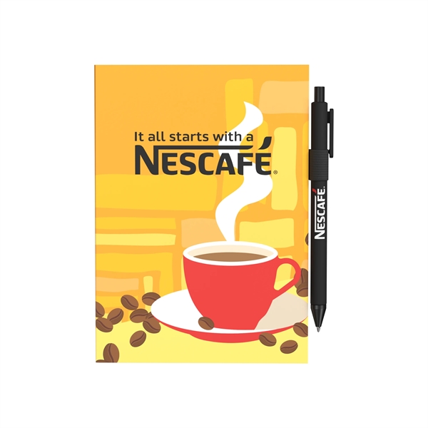 Kit includesbr/SC105 Perfect Bound Jounralbr/G1282 Alix Ballpoint Penbr/SC900 Pen loopPACKAGING ... from ASI 88660 Spector & Co.