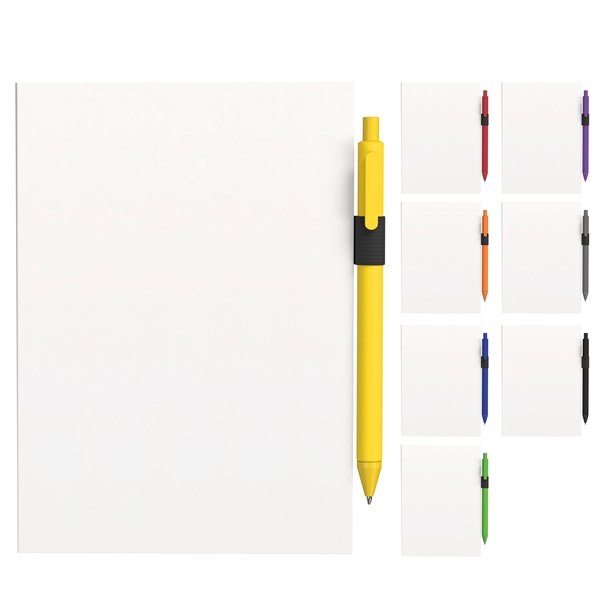 Kit includesbr/SC105 Perfect Bound Jounralbr/G1282 Alix Ballpoint Penbr/SC900 Pen loopPACKAGING ... from ASI 88660 Spector & Co.