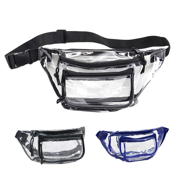 Clear Vinyl Fanny Pack... from ASI 31517 Admart Products / Admart Line