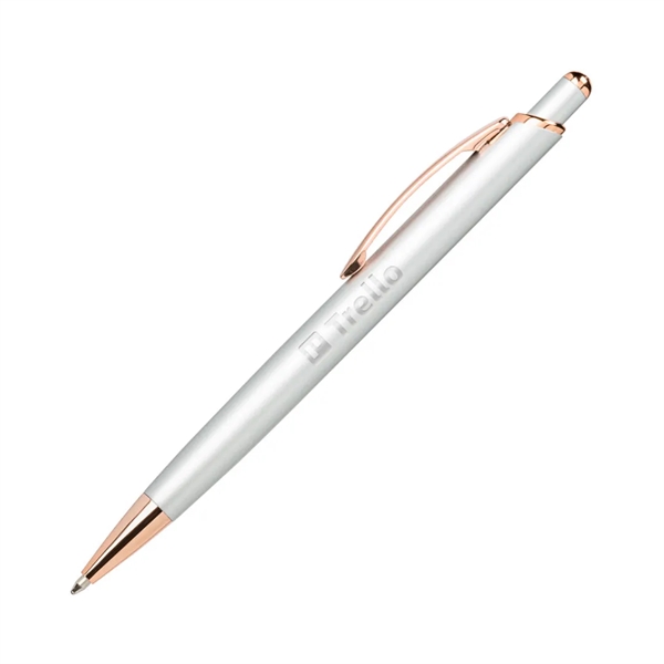 The Witman Rose Gold Accent Clicker Pen is meticulously crafted for... from ASI 84592 St Regis Group