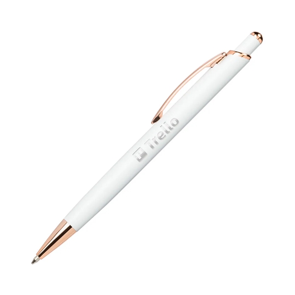 The Witman Rose Gold Accent Clicker Pen is meticulously crafted for... from ASI 84592 St Regis Group