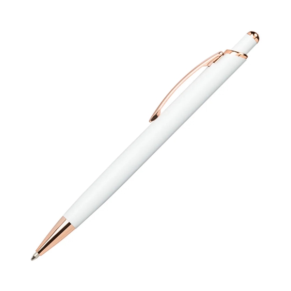 The Witman Rose Gold Accent Clicker Pen is meticulously crafted for... from ASI 84592 St Regis Group