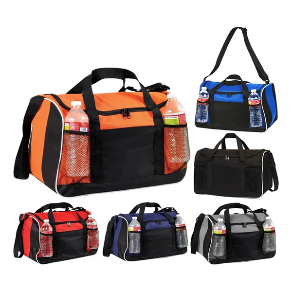 Sports duffle bag with adjustable shoulder strap.... from ASI 31517 Admart Products / Admart Line